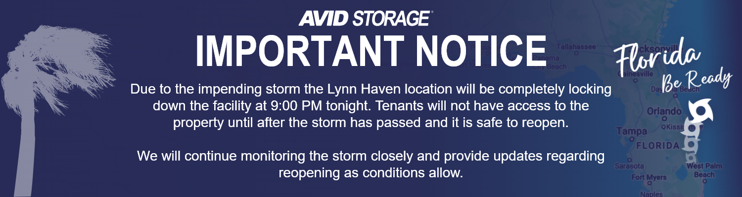 Hurricane notice for Lynn Haven